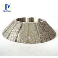 140mm-350mm vacuum brazed diamond profile wheel for stone